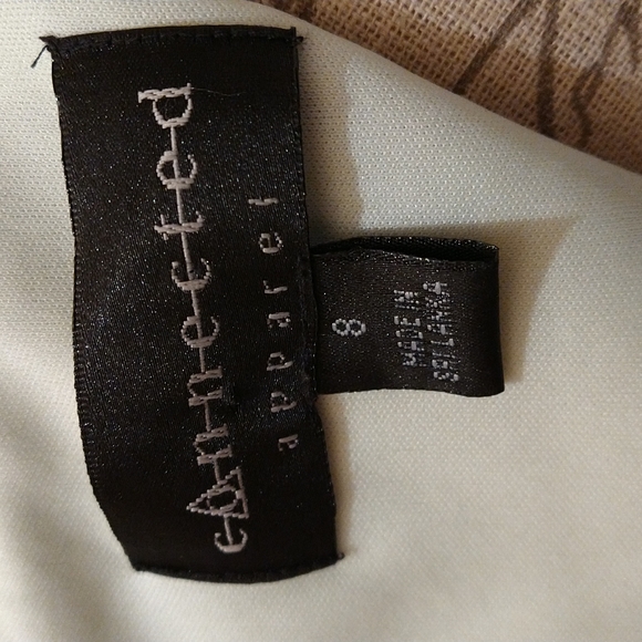 Connected Apparel satiny floral dress Sz 8 - Picture 10 of 10